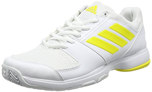 adidas Damen Barricade Court Tennisschuhe, gelb
