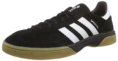 adidas HB Spezial Herren Handballschuhe, Schwarz