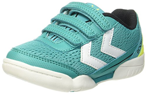 Hummel Unisex-Kinder Root JR Velcro III Trophy Hallenschuhe