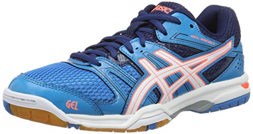 Asics Damen Gel-Rocket 7 Volleyballschuhe, Blau