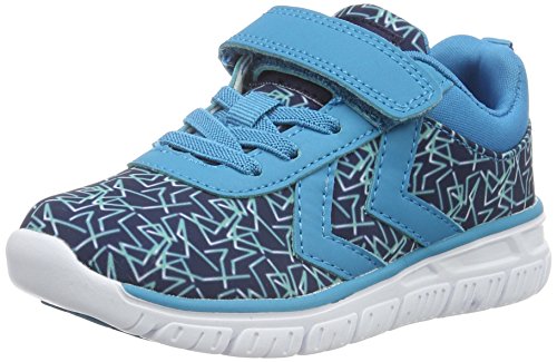 hummel Jungen Crosslite Print Sneaker JR Hallenschuhe