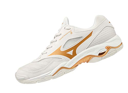 Mizuno Damen Wave Phantom 2 Hallenschuhe, Weiß