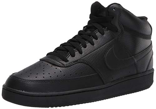 Nike Herren Court Vision MID Basketballschuhe, Black