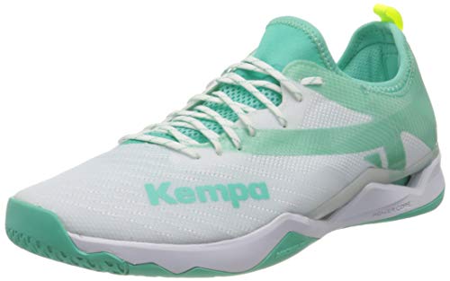 Kempa Damen Wing LITE 2.0 Women Handballschuh, weiß/türkis