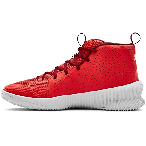 Under Armour Herren Jet Basketballschuhe, Versa Rot/Weiß/Beta