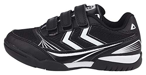 hummel Unisex-Kinder Root JR VC Hallenschuhe, Schwarz