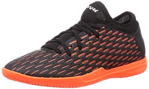 PUMA Herren Future 6.4 It Fußballschuh, Schwarz-Weiß-Orange