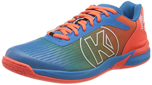 Kempa Herren Attack Three 2.0 Handballschuh, kempablau/Fluo rot