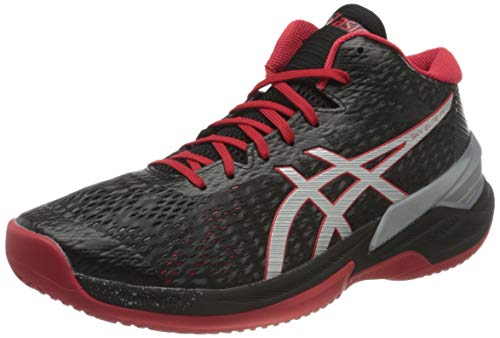 ASICS Herren Sky Elite FF MT Volleyballschuhe, Black/Pure Silver