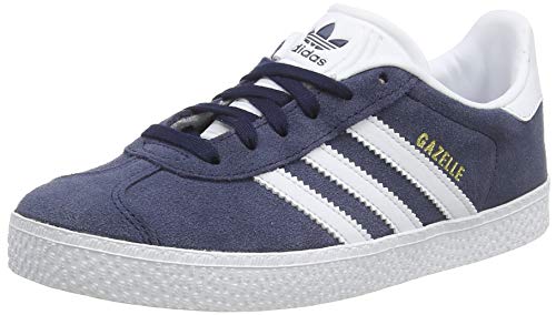 adidas Unisex-Kinder GAZELLE C Gymnastikschuhe, Blau