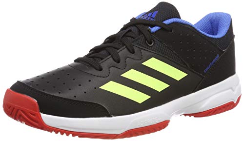 adidas Court Stabil JR, Unisex-Kinder Handballschuhe, Schwarz