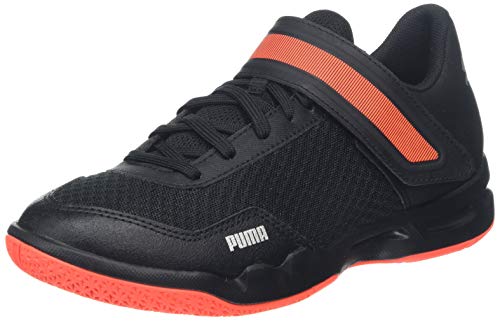 Puma Rise XT 4 Jr Handballschuhe Unisex-Kinder, Schwarz