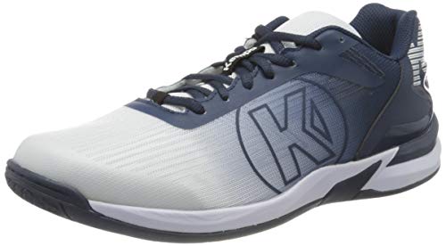 Kempa Herren Attack Three 2.0 Handballschuh, weiß/Marine