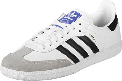 adidas Unisex-Erwachsene Samba OG Hallenschuhe, Weiß Blanco